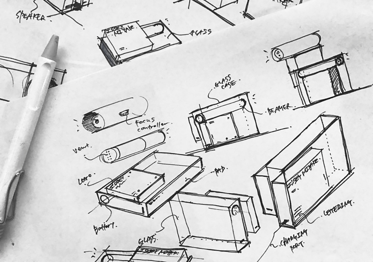 Issey Miyake，brand，Minimalism，Projector，Simple aesthetics，