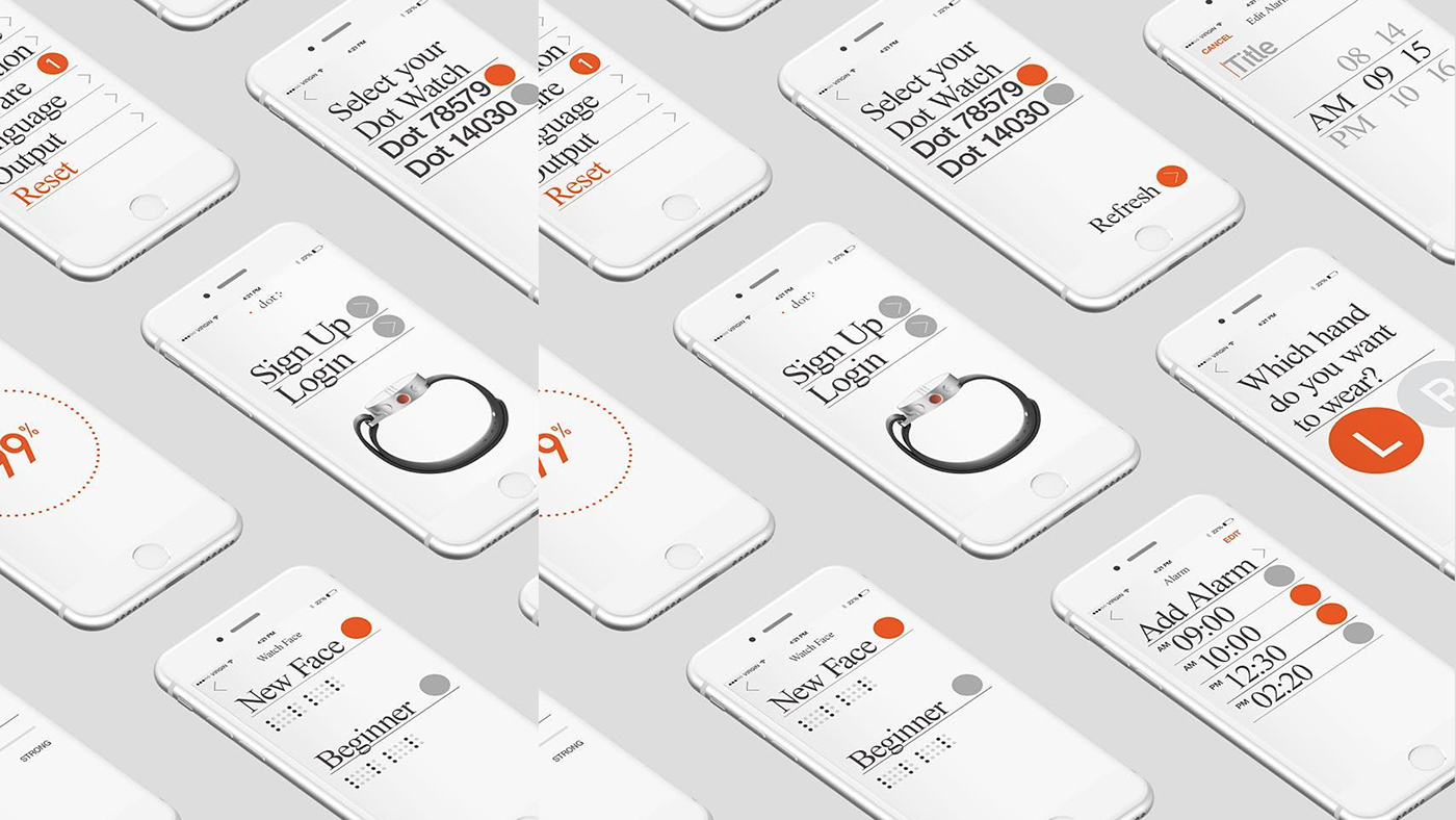 Disabled Watch，Braille smart Watch，intelligence，blind，originality，