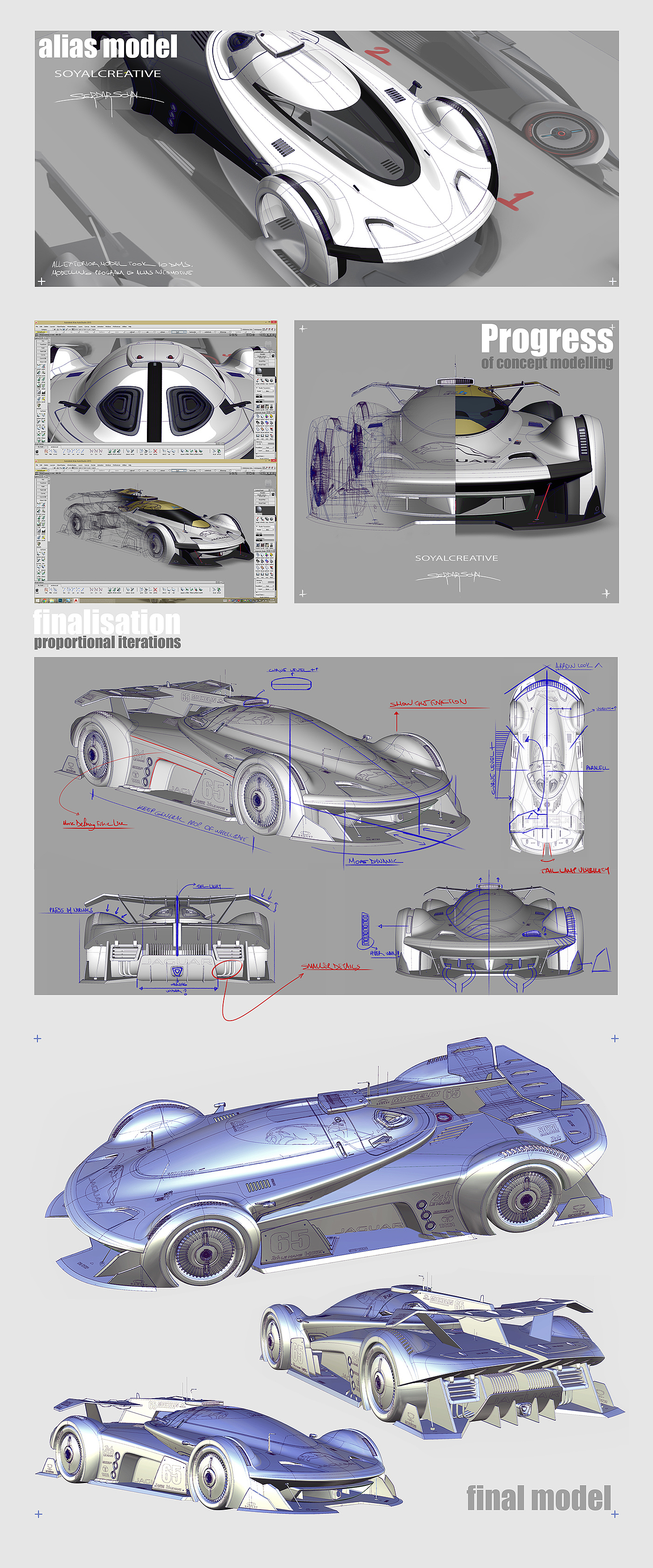 概念赛车，汽车设计，精美，jaguar，