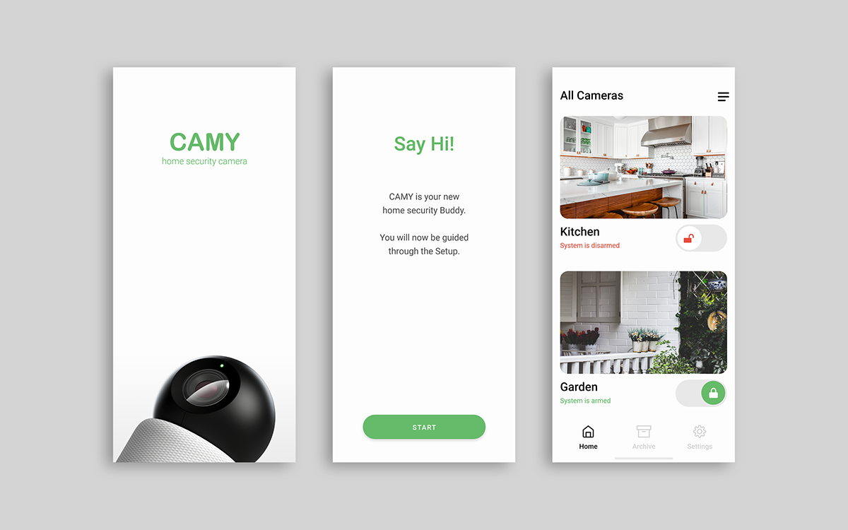 Camy，camera，geometry，Simplicity，user interface，ui，app，