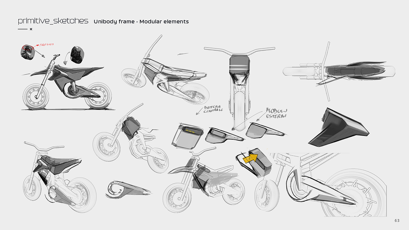 motorcycle，vehicle，sketch，Hand drawn，