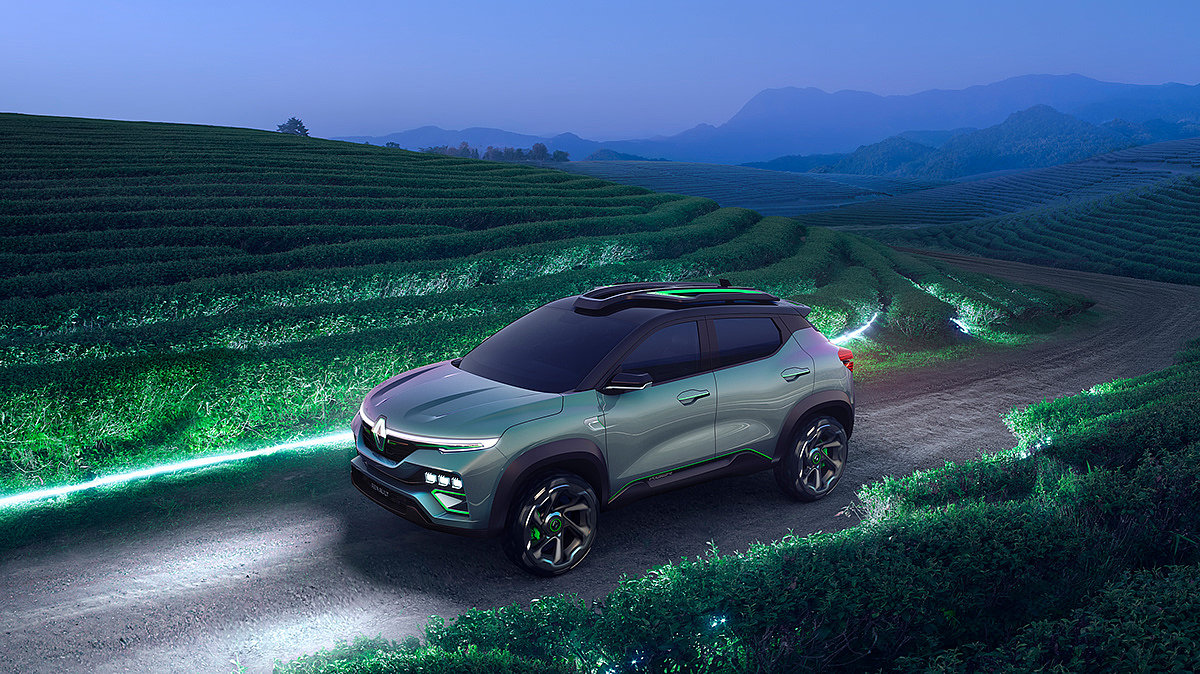 Renault Kiger，概念，汽车设计，cgi，