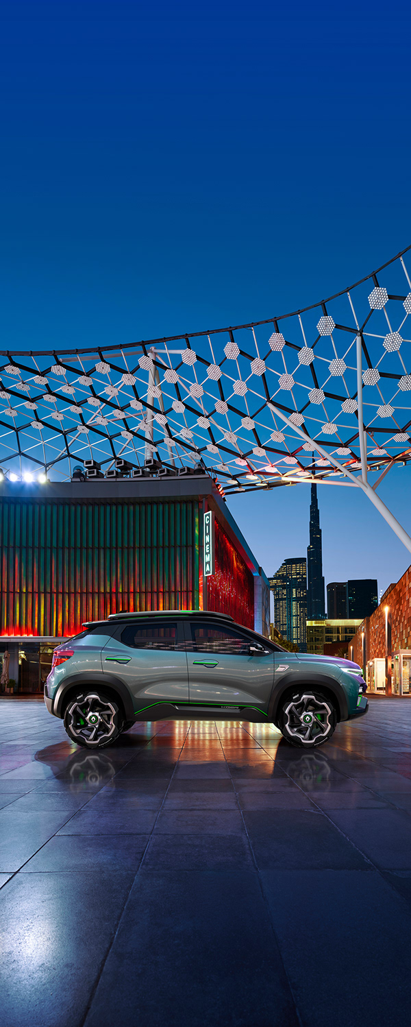 Renault Kiger，concept，Automobile design，cgi，