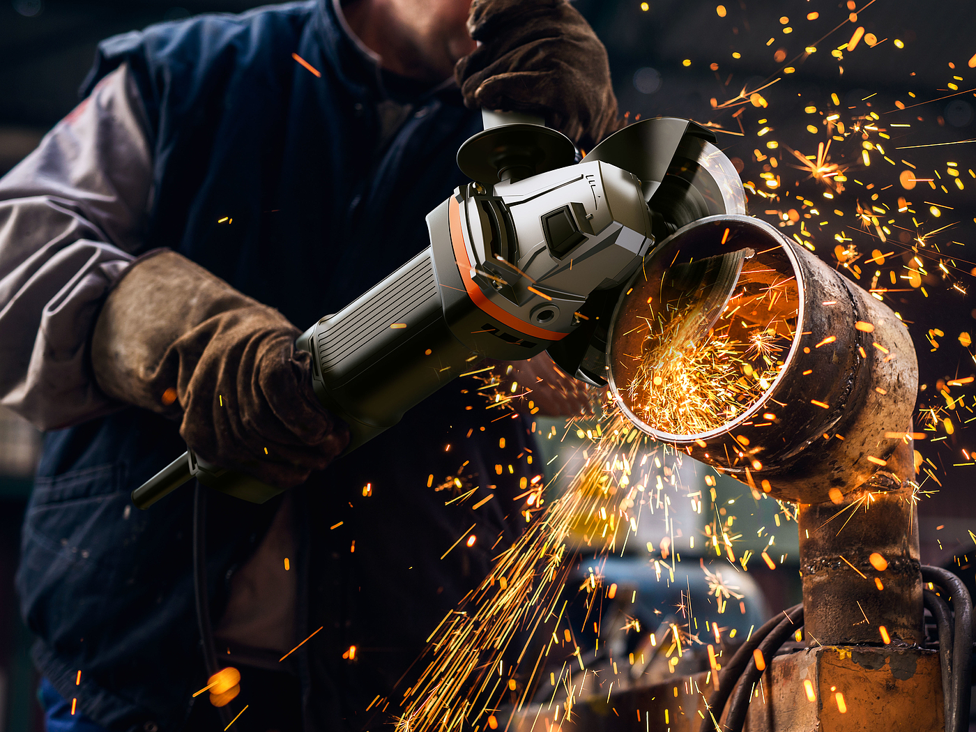 Angle grinder，Slotting machine，Electric tool，Hardware tools，Keyshot rendering，