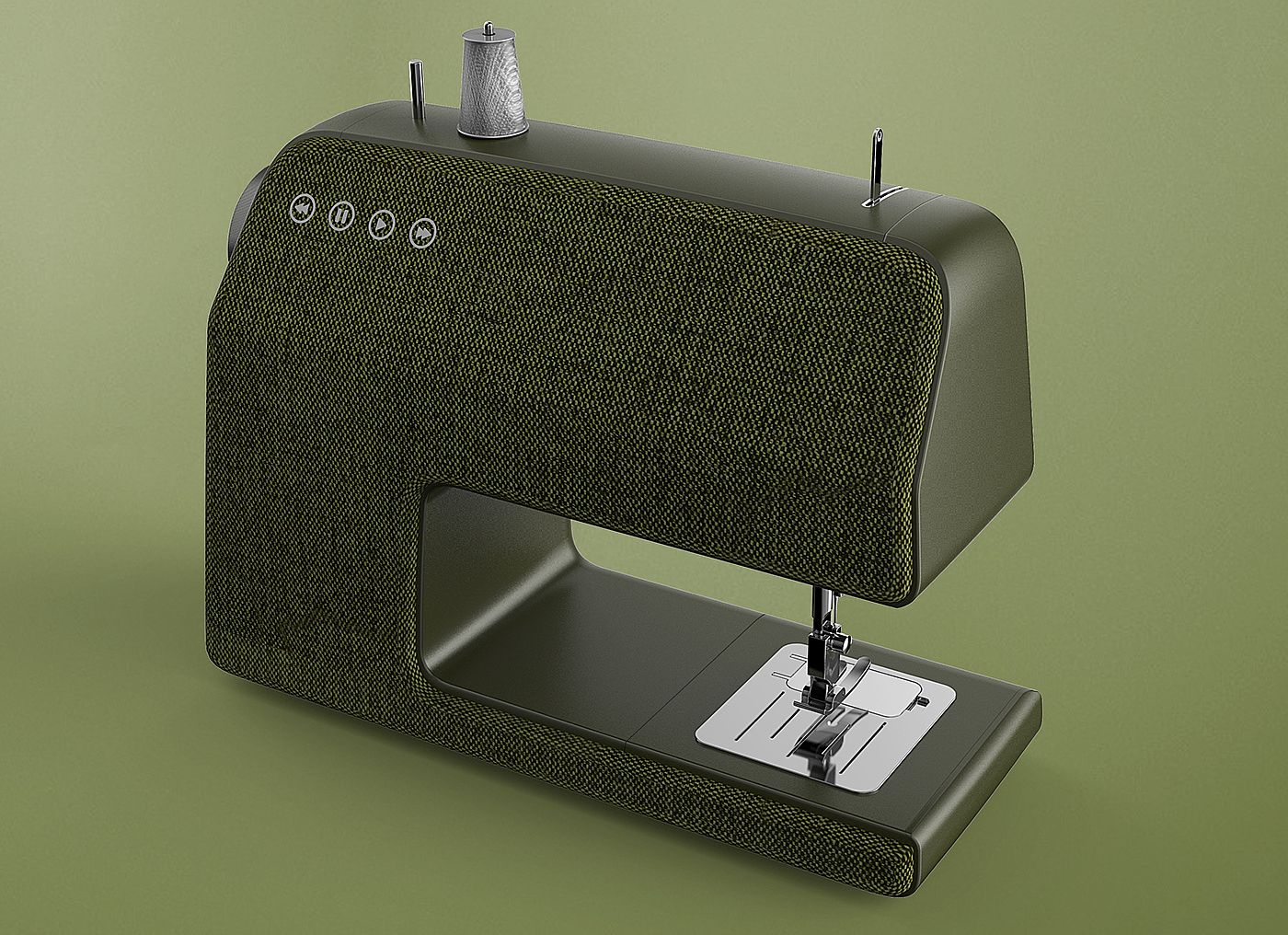 portable，Sewing machine，industrial design，product design，fine，