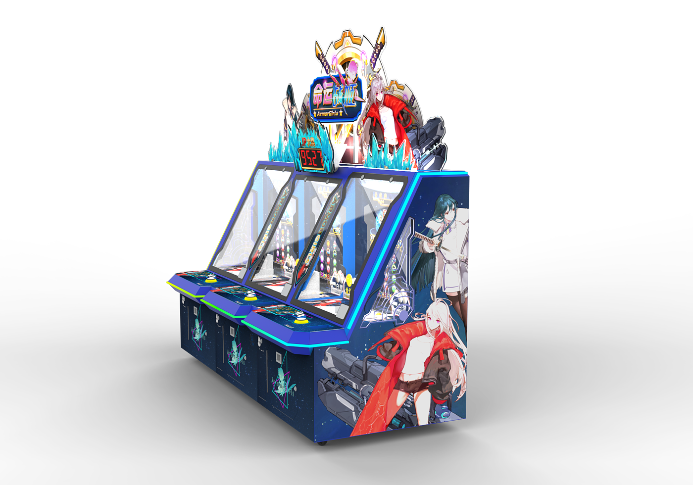 Large commercial game machine, lottery machine, frame machine，