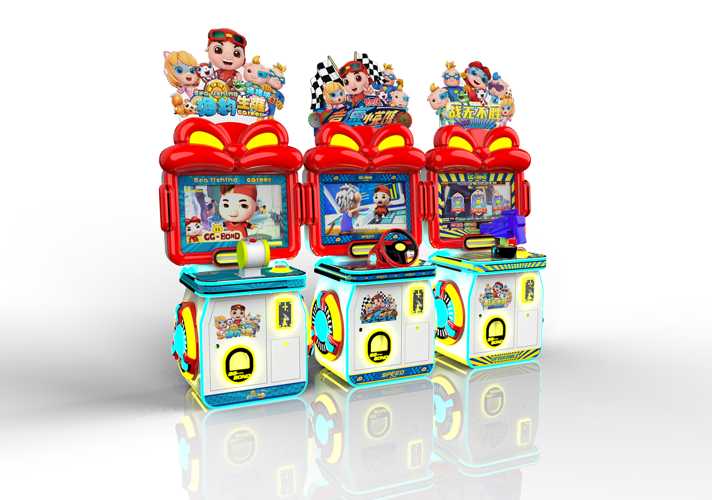 Large commercial game machine, children's machine, frame machine，