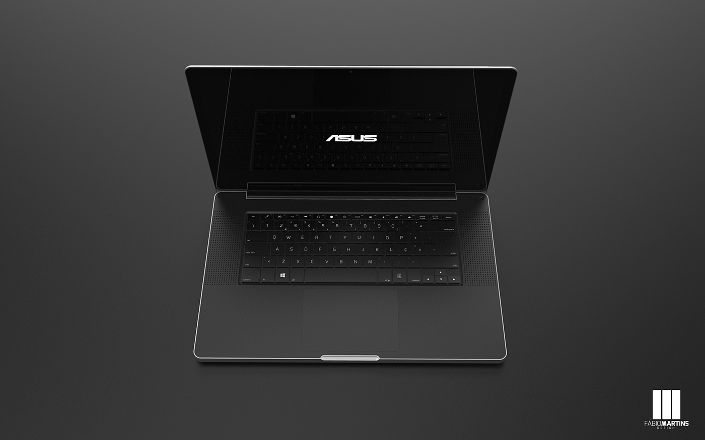 asus，移动工作站，笔记本电脑，工业设计，产品设计，