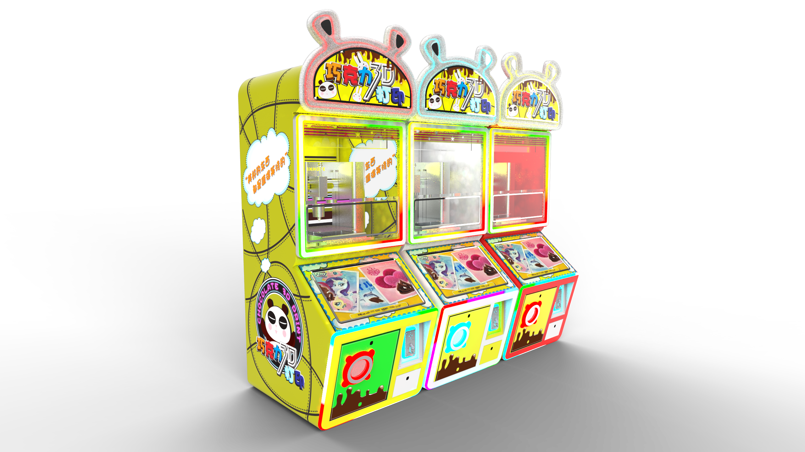 Large commercial food material printer, catering，