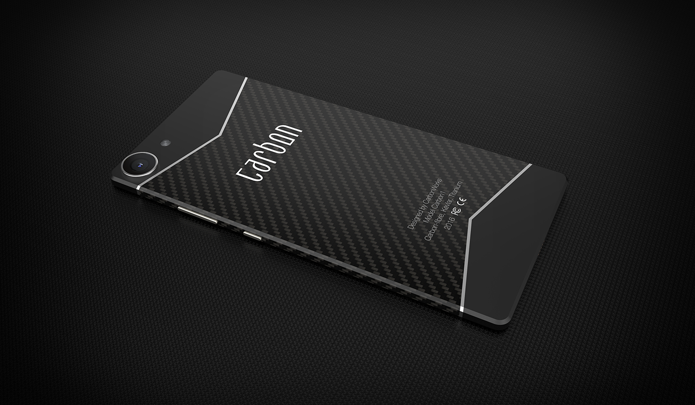 carbon，Intelligent mobile phone，Frivolous，Carbon fiber material，Mobile phone design，industrial design，