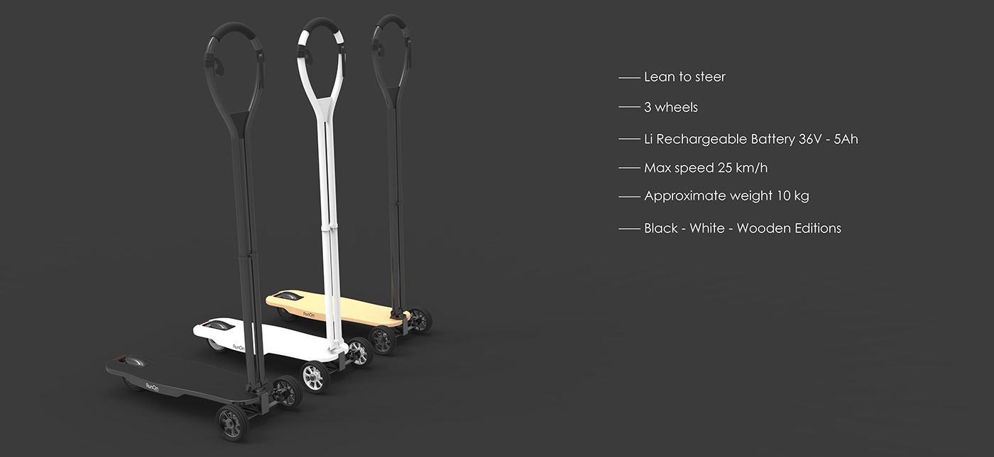 runon，Electric scooter，vehicle，