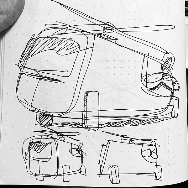 helicopter，Toy design，Hand drawn，model design ，Mini，industrial design，