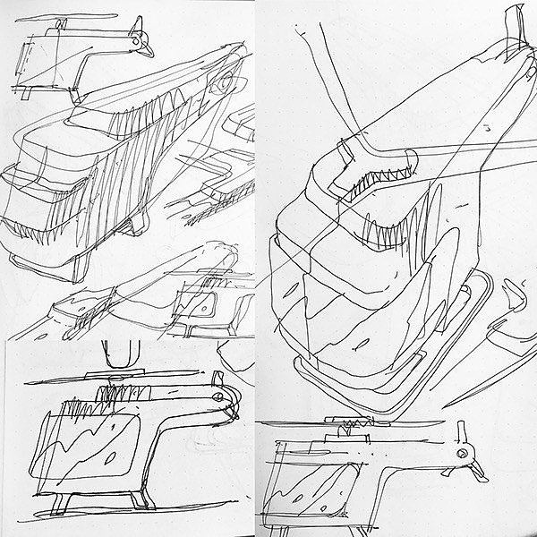 helicopter，Toy design，Hand drawn，model design ，Mini，industrial design，