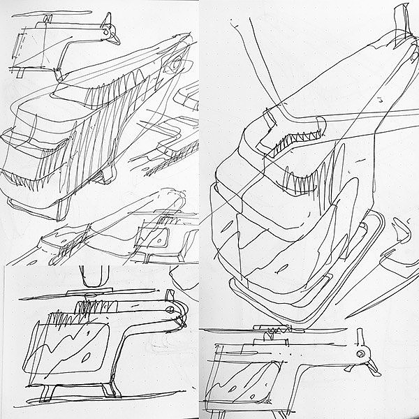 直升机，玩具设计，手绘，模型设计，迷你，工业设计，