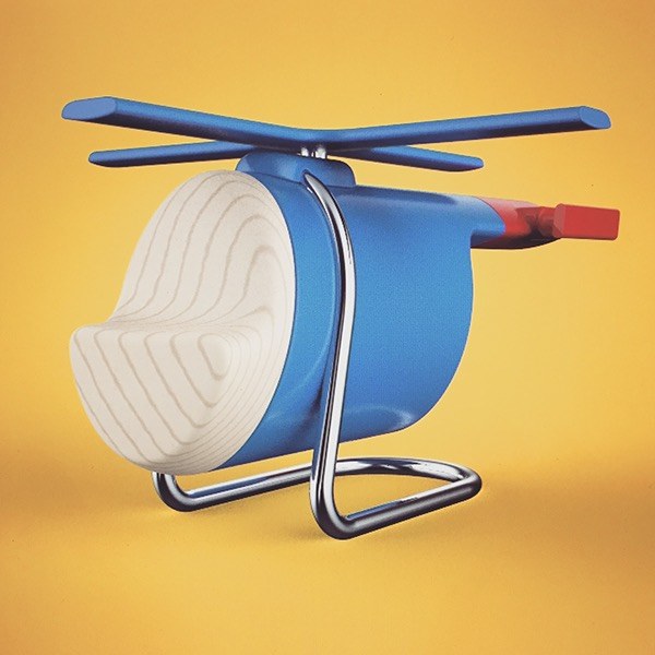 helicopter，Toy design，Hand drawn，model design ，Mini，industrial design，