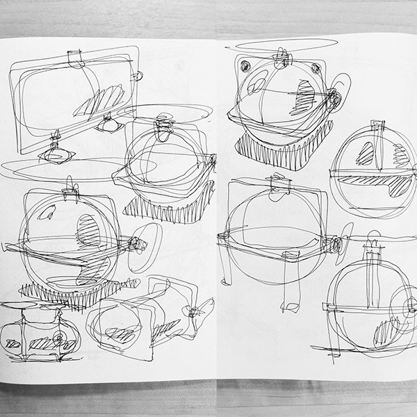 helicopter，Toys，Hand drawn，model design ，industrial design，