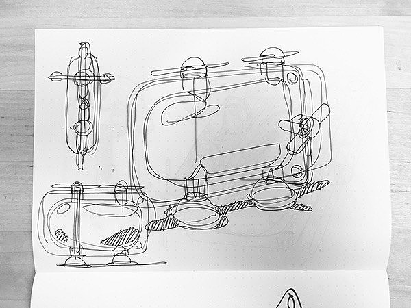 helicopter，Toys，Hand drawn，model design ，industrial design，