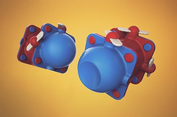 helicopter，Toys，Hand drawn，model design ，industrial design，