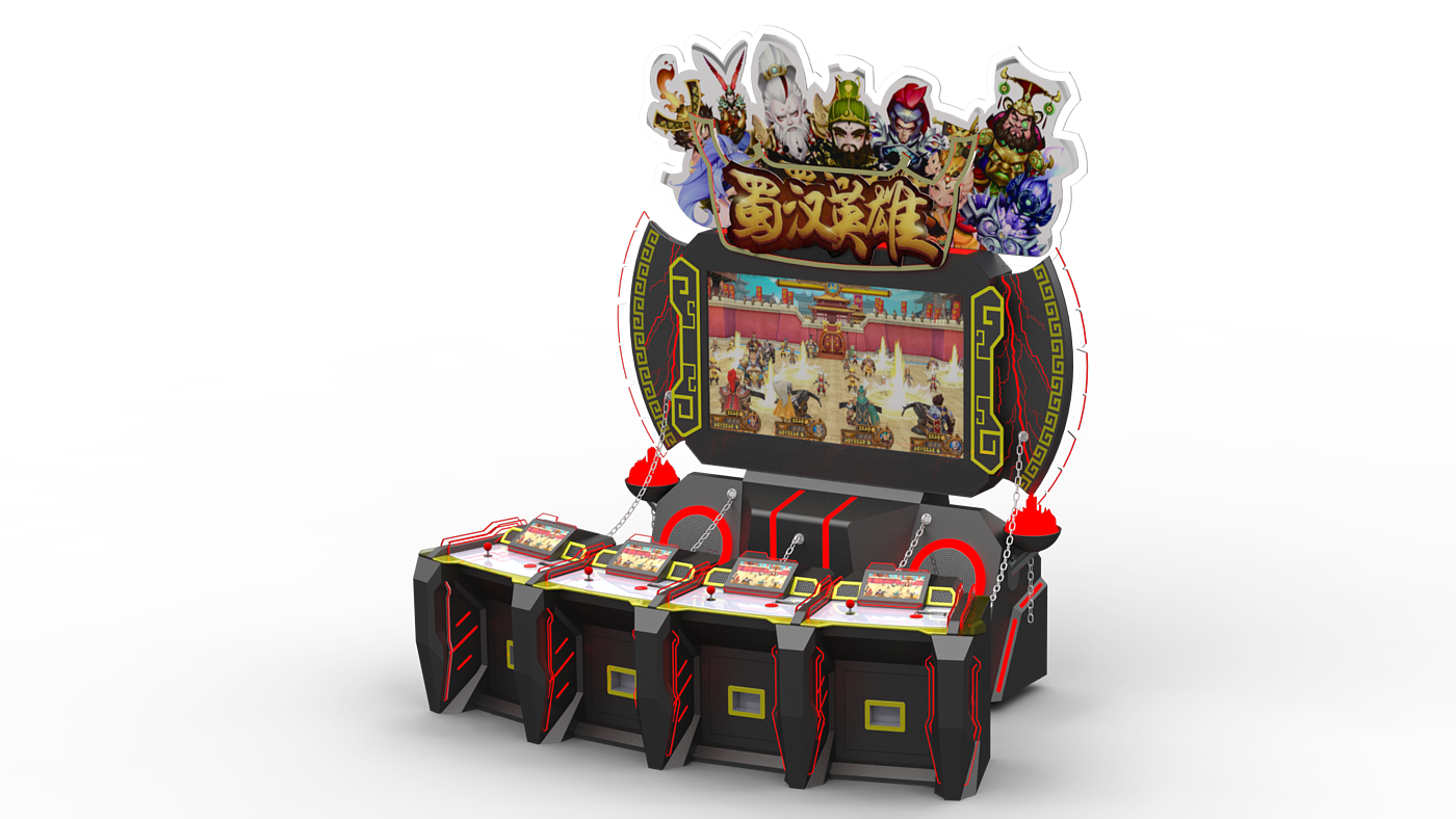 Large commercial game console，Frame machine，Simulator，Lottery machine，