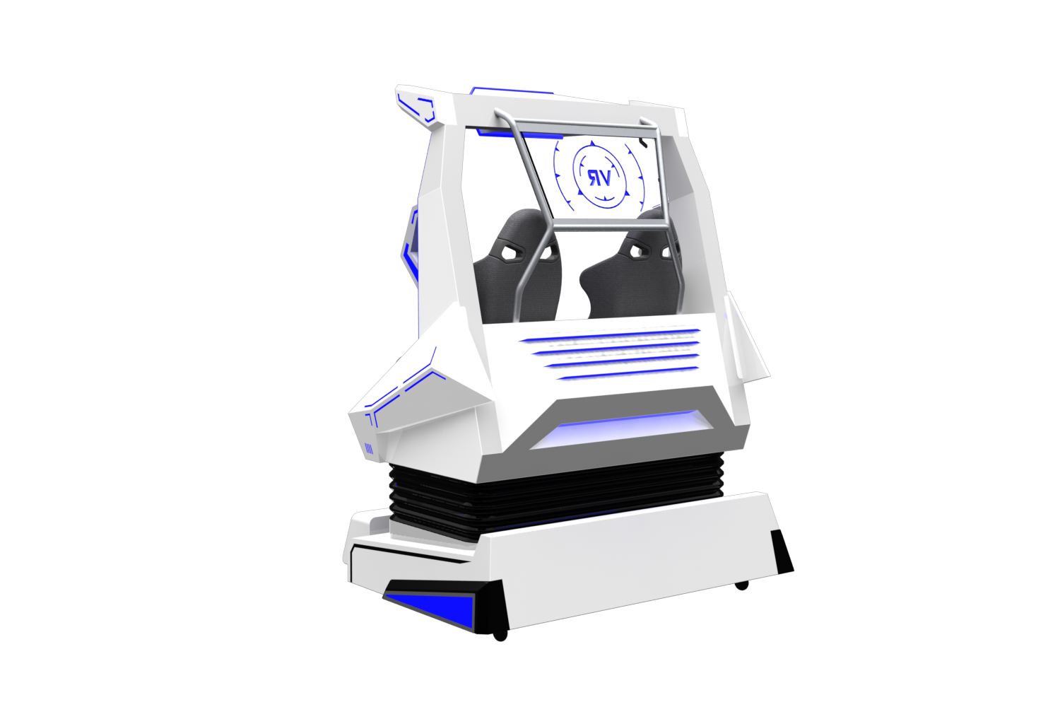 Large commercial game console，Square equipment，Simulator，VR equipment，virtual reality，