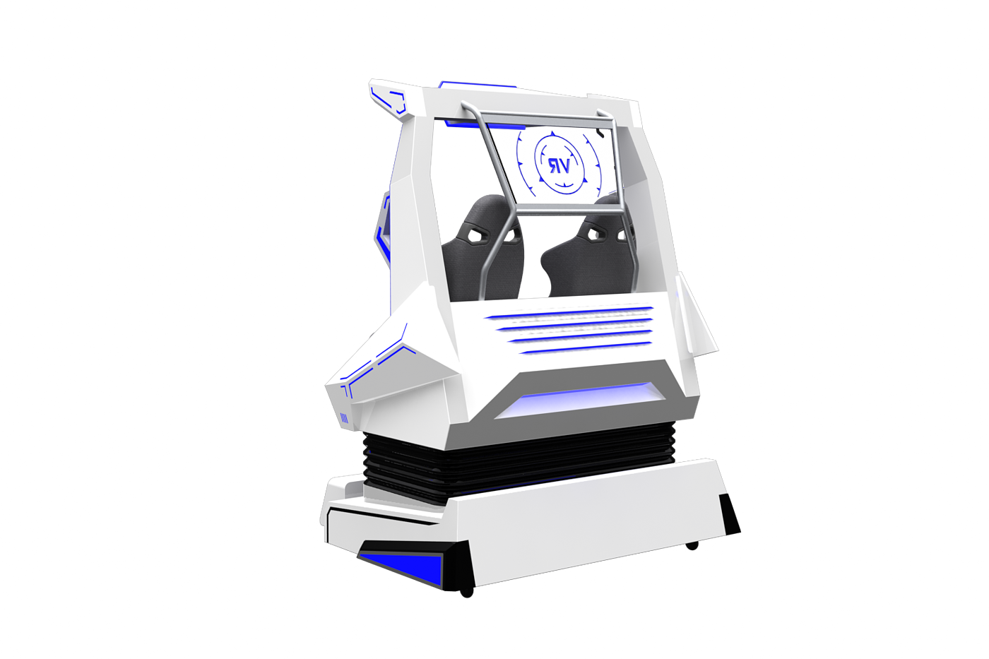 Large commercial game console，Square equipment，Simulator，VR equipment，virtual reality，