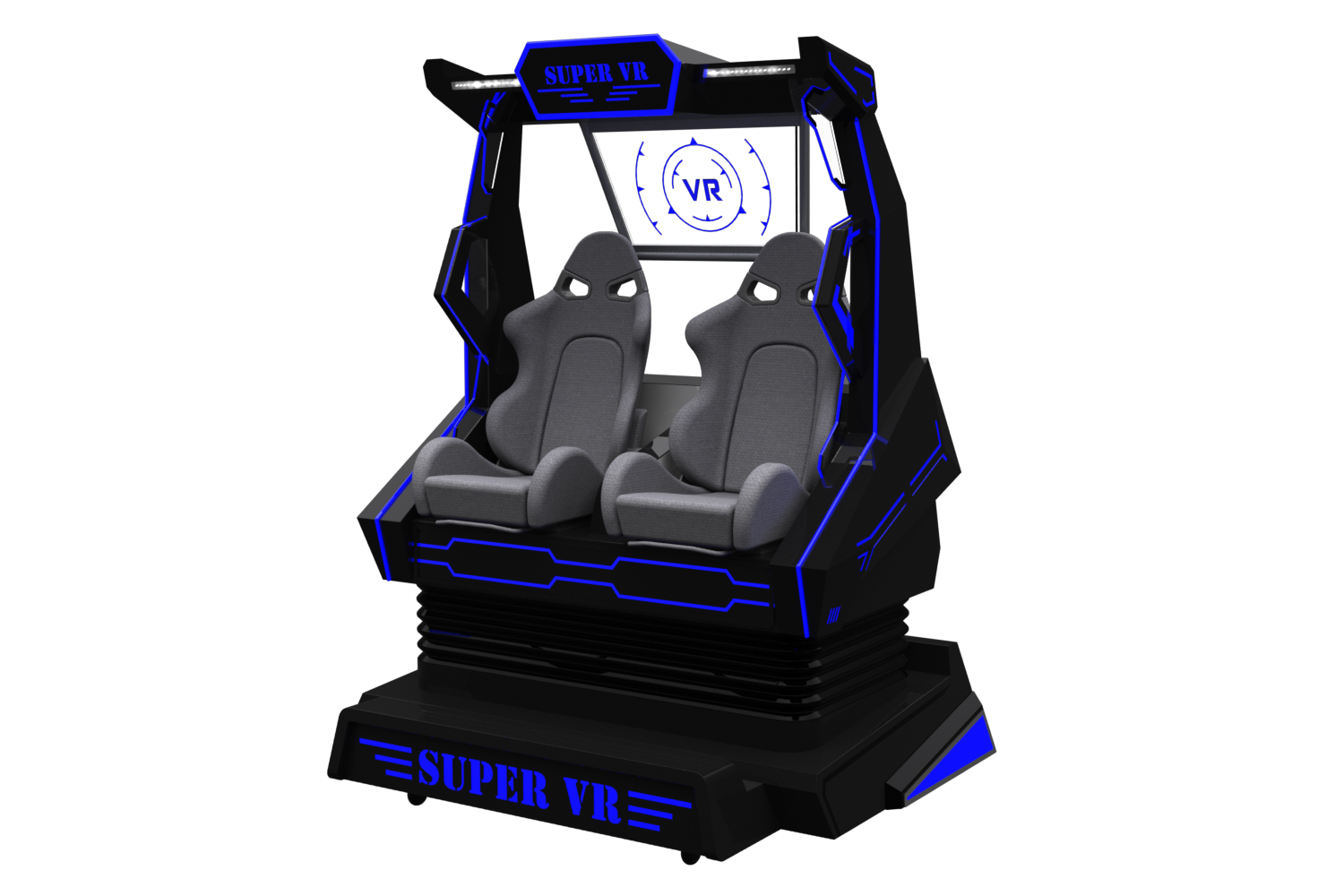 Large commercial game console，Square equipment，Simulator，VR equipment，virtual reality，