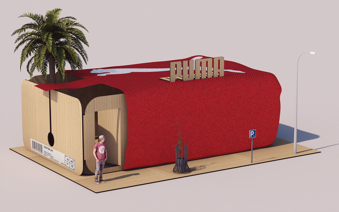 shoe box，industrial design，brand，market，shopping，