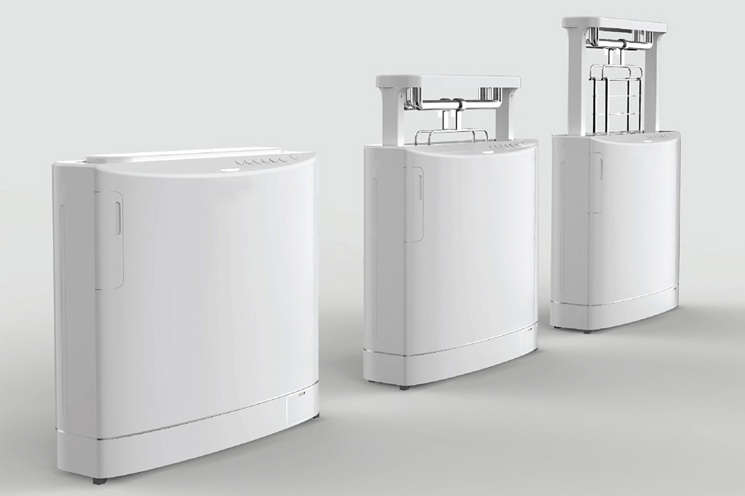 toaster，Washing machine，Pop up washing machine，For lazy people，Home appliance design，timing，