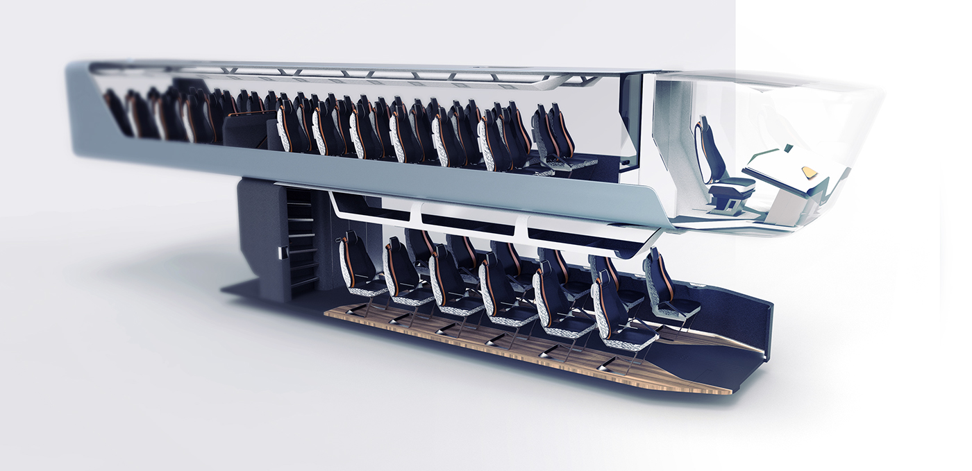 man，bus，disadvantaged，Emotional design，industrial design，