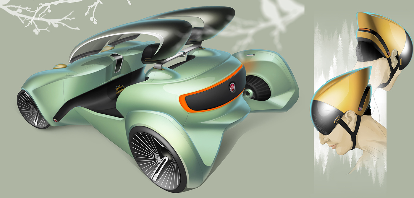 Fiat Fiat，brave，Ride，Automobile design，conceptual design，
