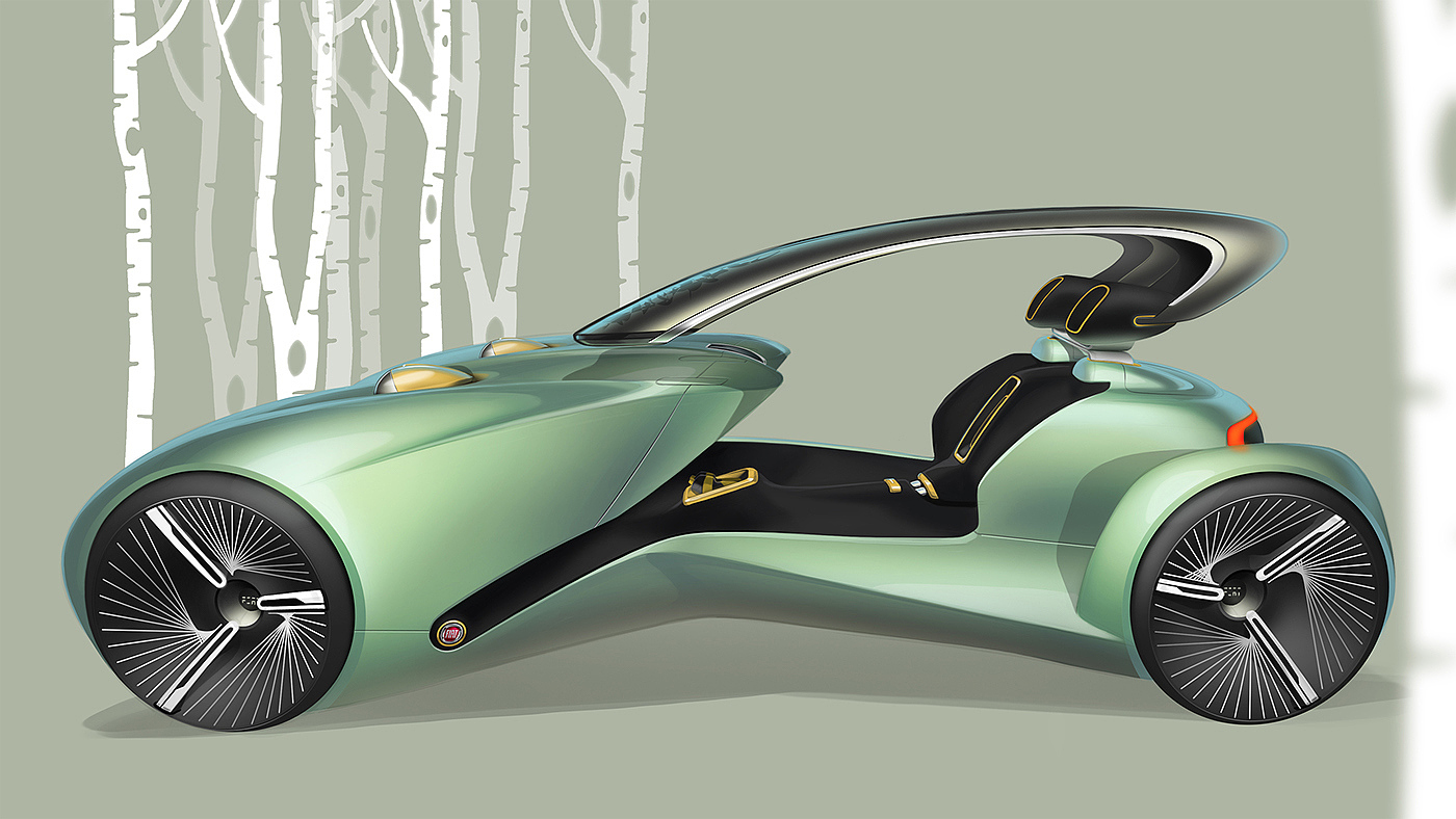 Fiat Fiat，brave，Ride，Automobile design，conceptual design，