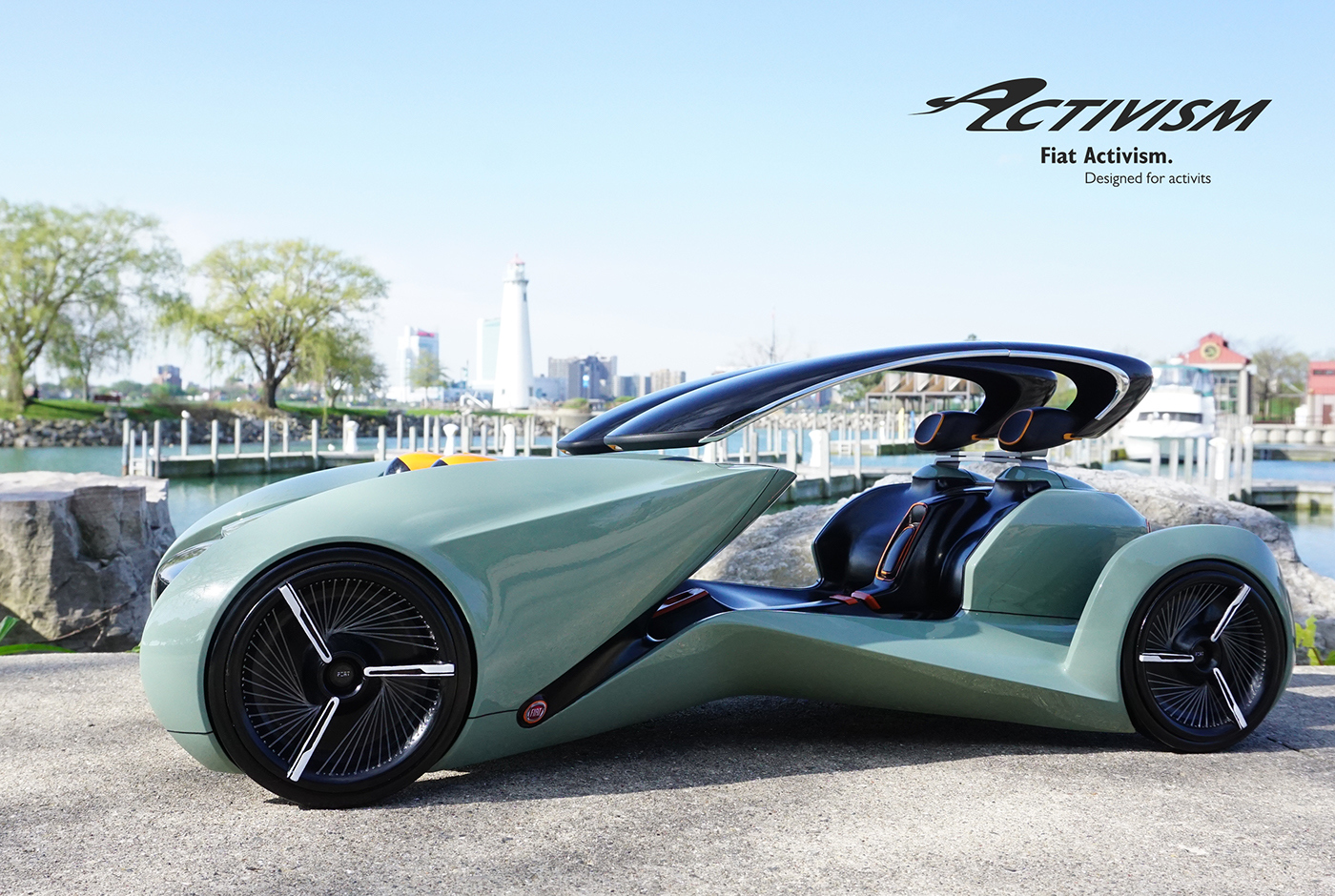 Fiat Fiat，brave，Ride，Automobile design，conceptual design，