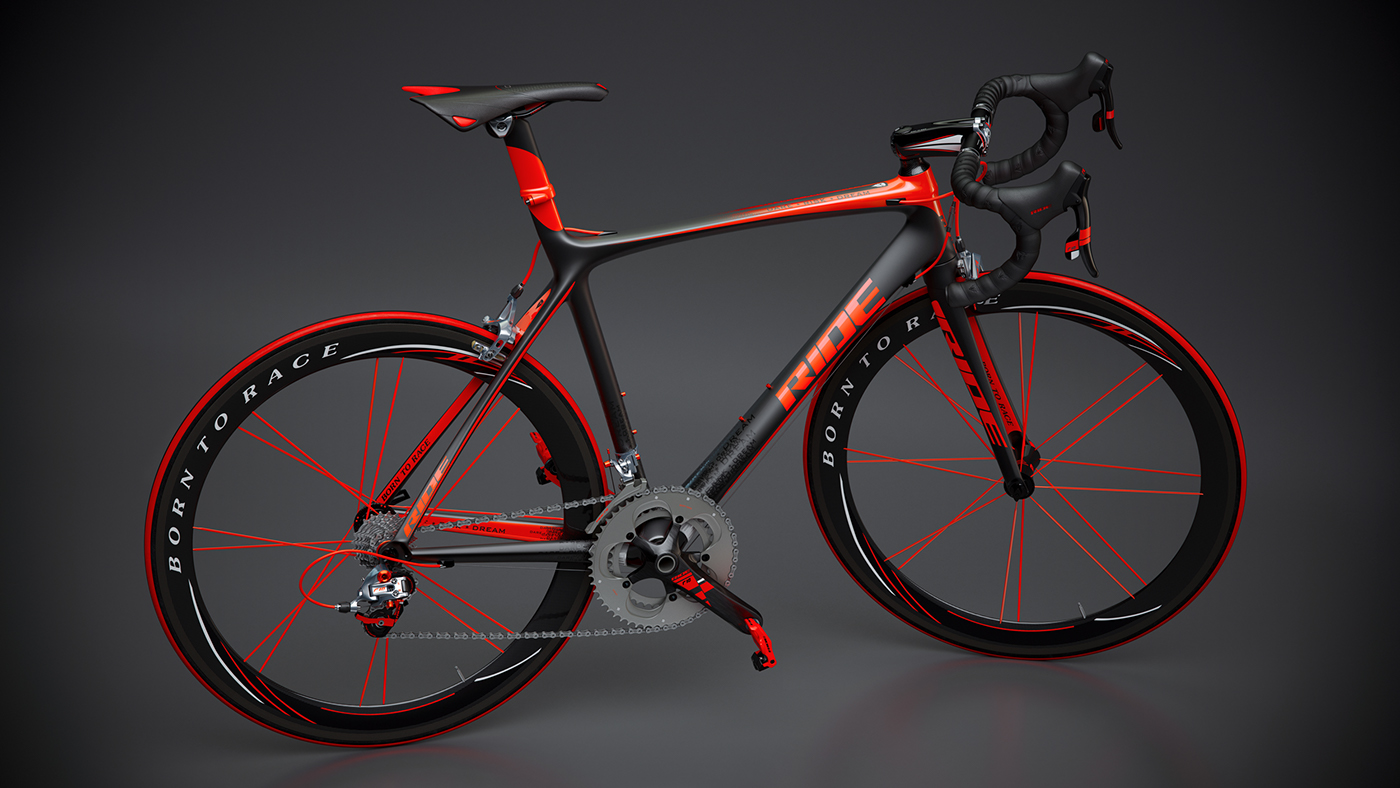 Bicycle，industrial design，product design，color，light，