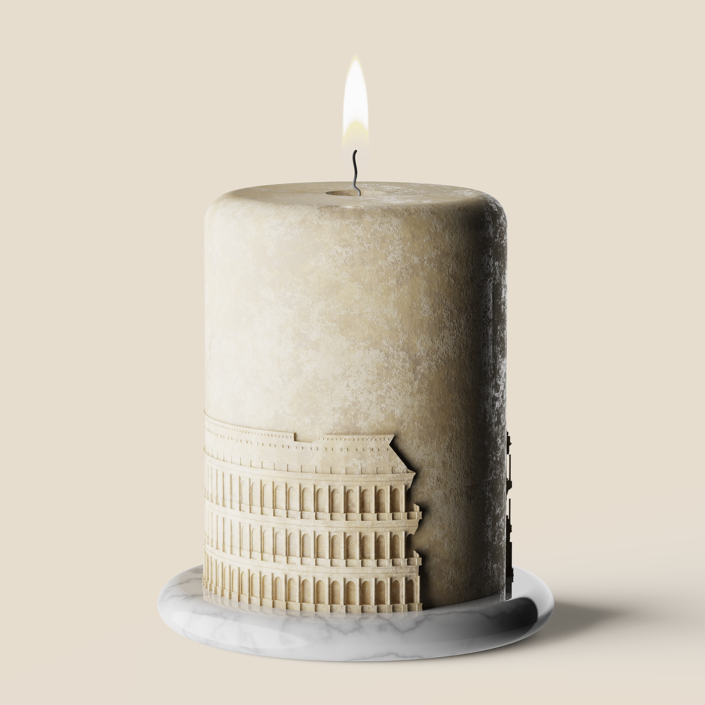 candle，Rome，Home Furnishing，