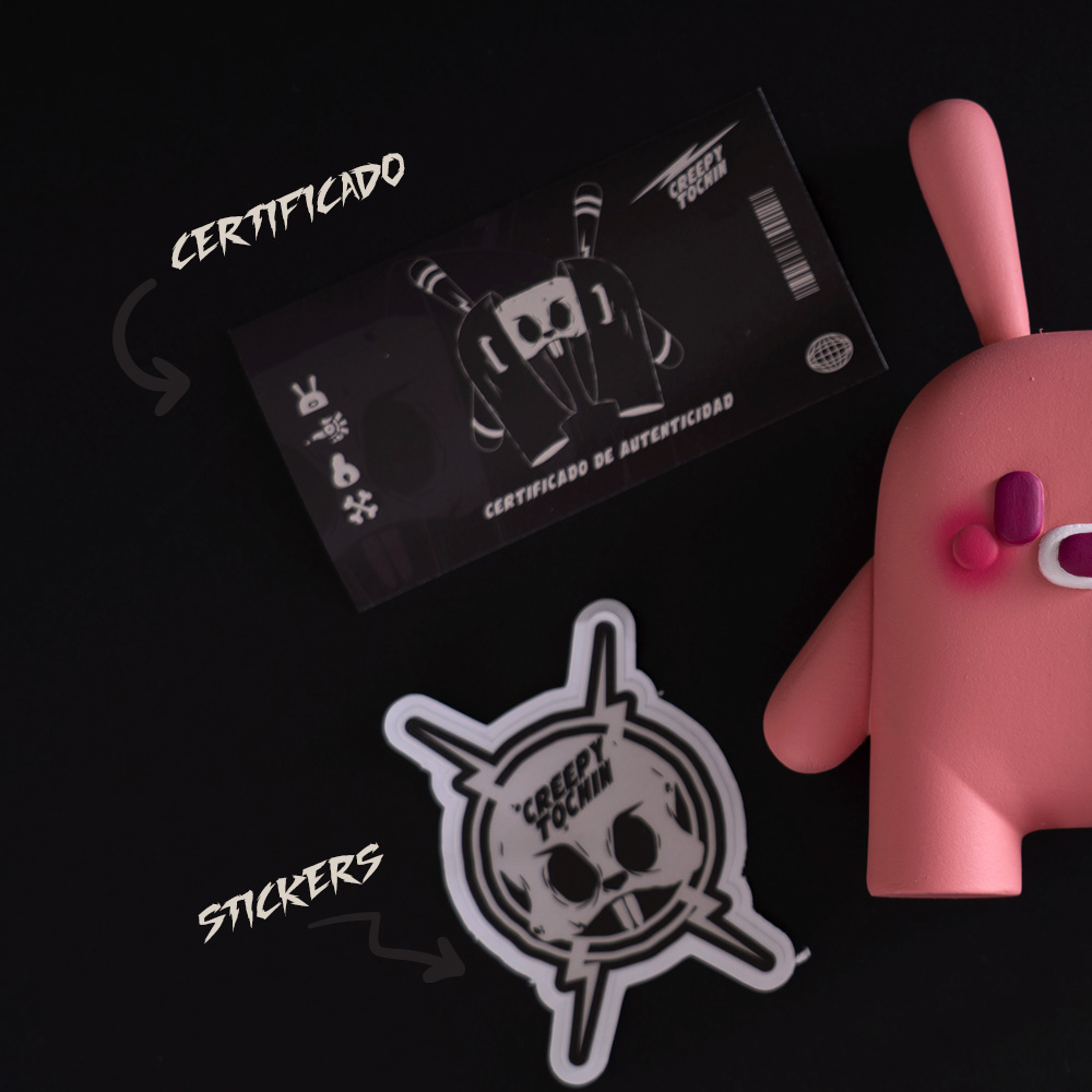 Tochin Creepy，doll，Cartoon image，Halloween doll，