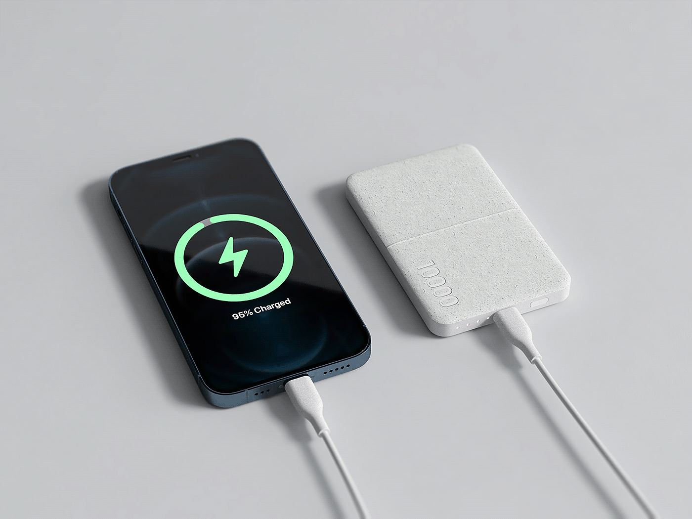 portable battery，Wireless charging，Bean curd，