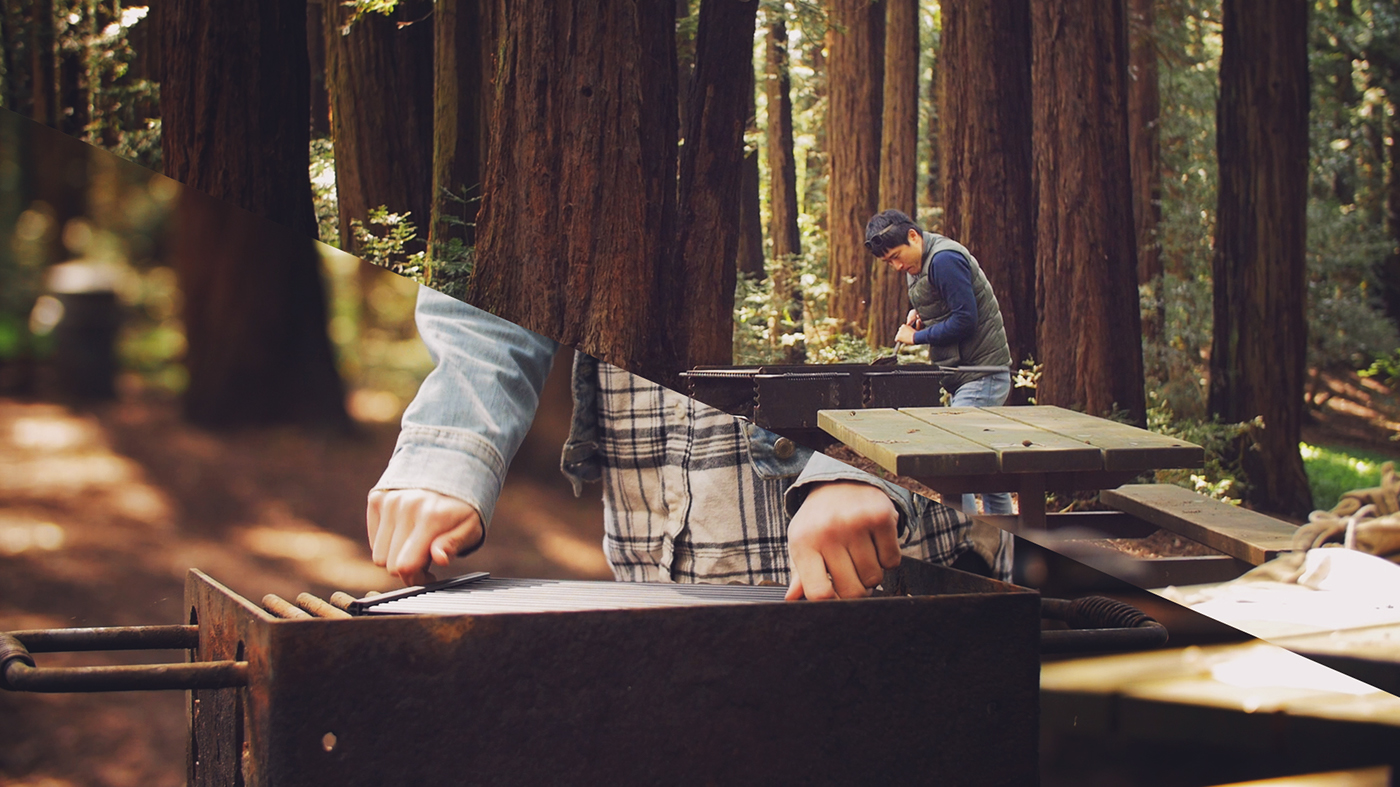 bison，Rolling curtain grill，Hollow support design，industrial design，product design，