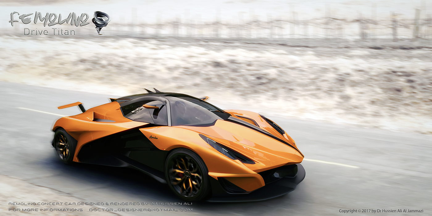 Vortex，fighter，Super car，Automobile design，conceptual design，