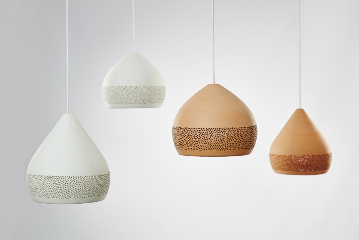 manual，ceramics，a chandelier，