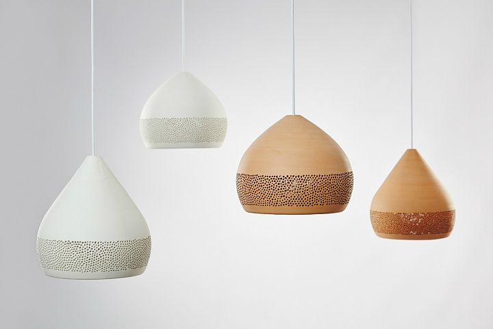 manual，ceramics，a chandelier，