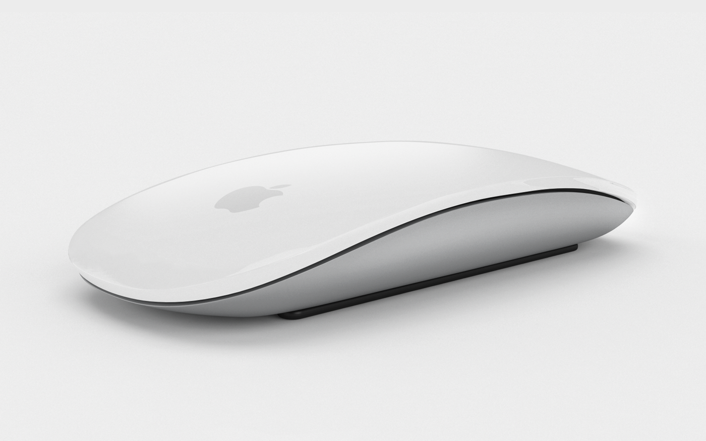 Apple，mouse，3D model，industrial design，