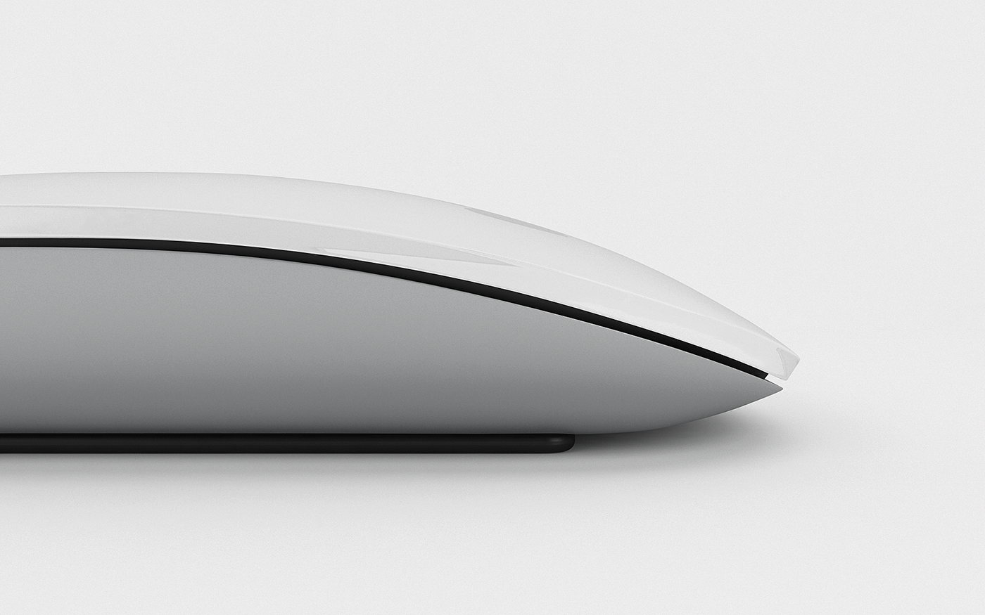 Apple，mouse，3D model，industrial design，