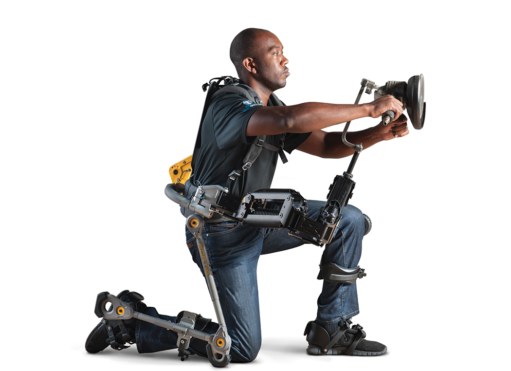 Exoskeleton，Tool design，industrial design，tough girl，Mechanical strongman，