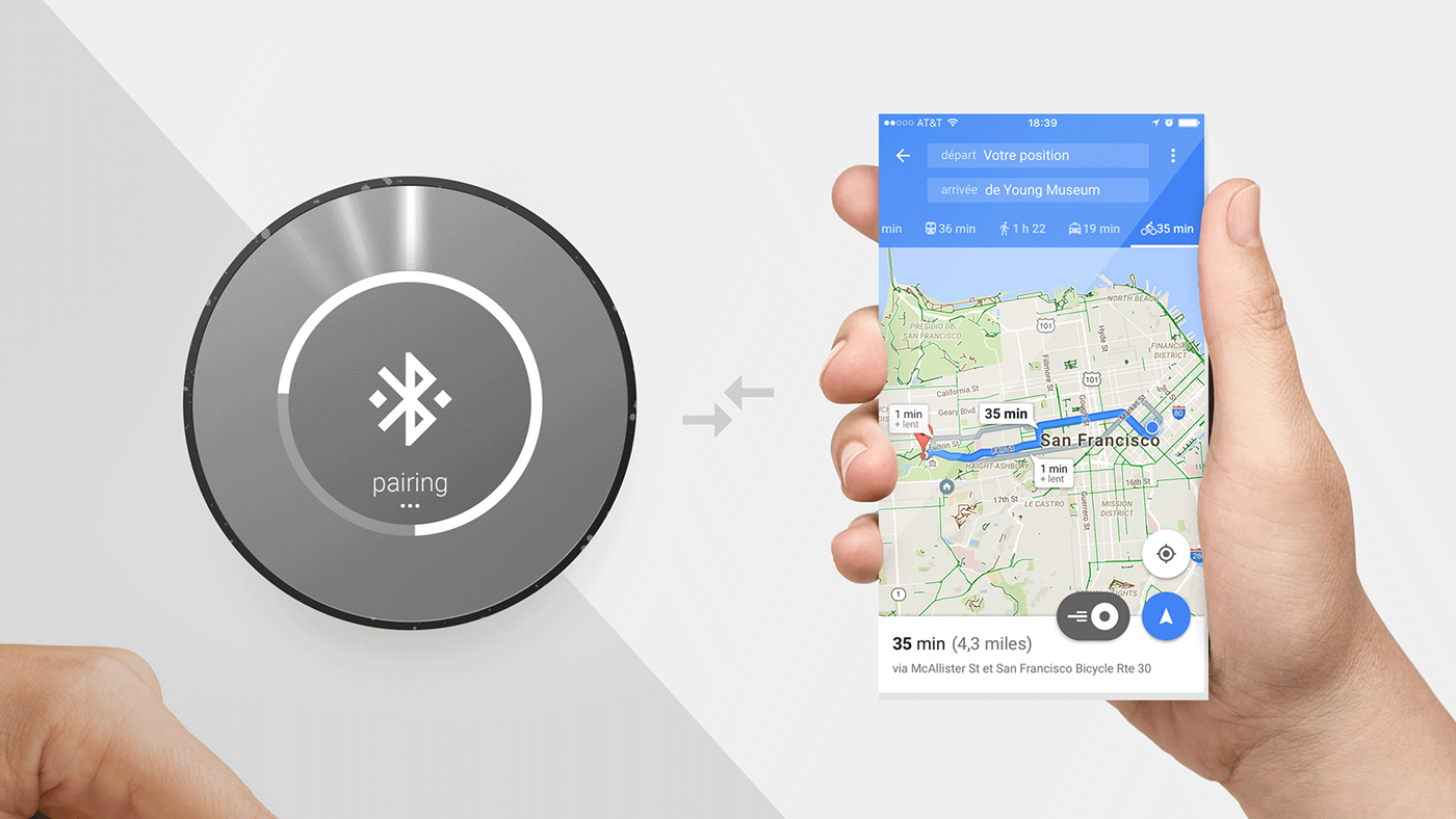 Bicycle navigation，intelligence，industrial design，product design，