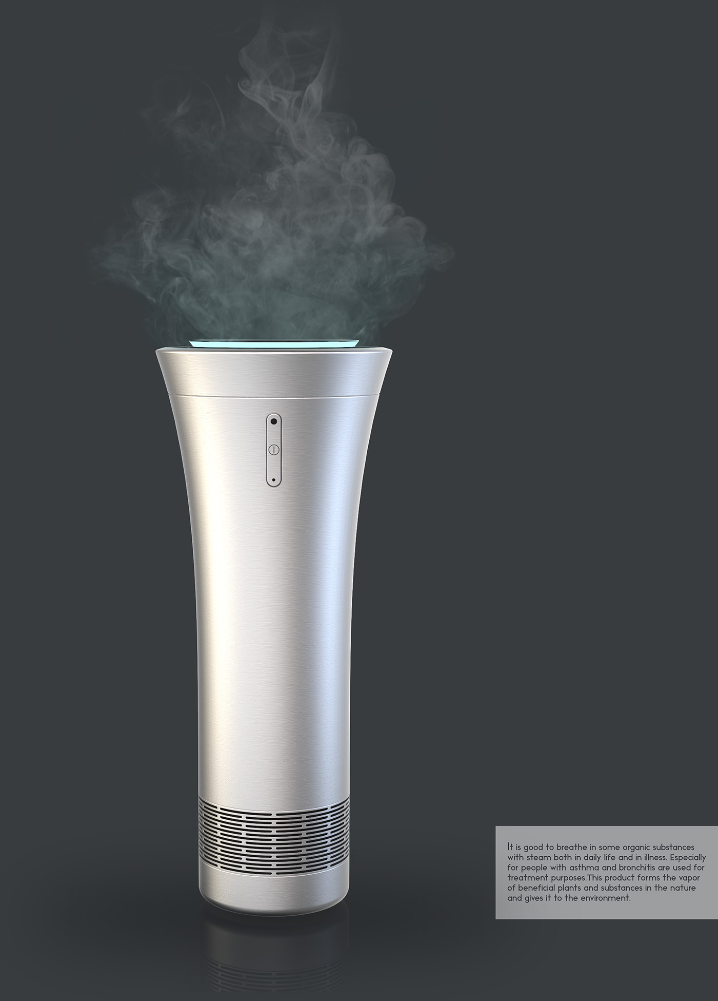 Medical air purifier，Humidifier，industrial design，product design，healthy，