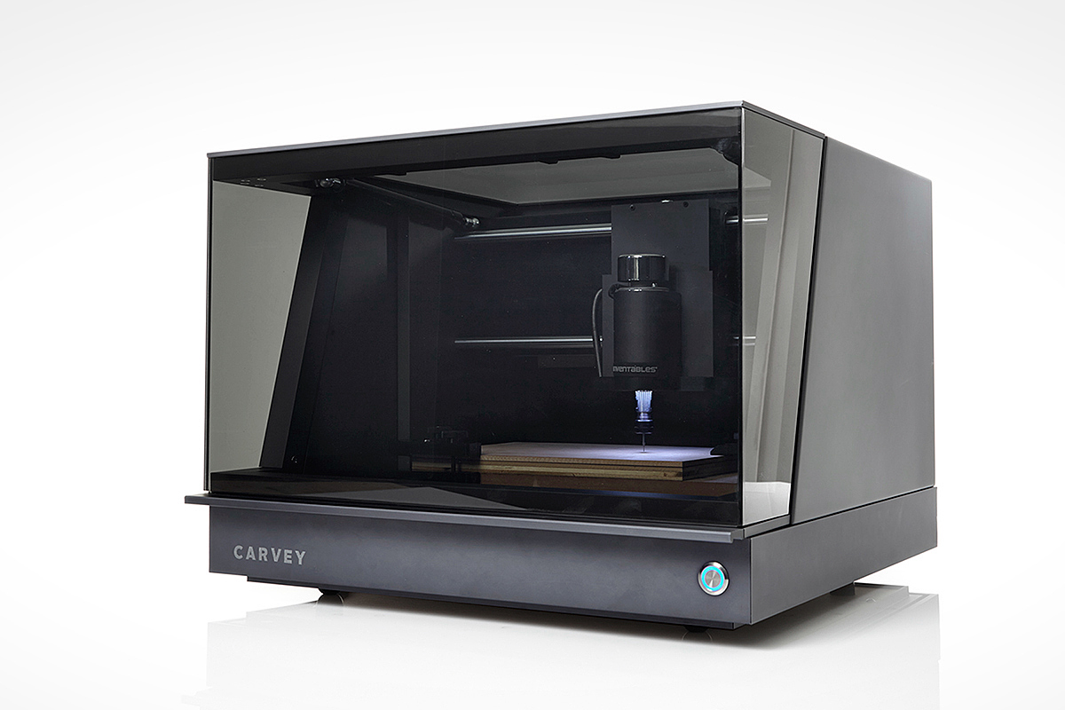 carvey，Desktop device，office equipment ，3D printing，3D carving，Engraving machine，industrial design，