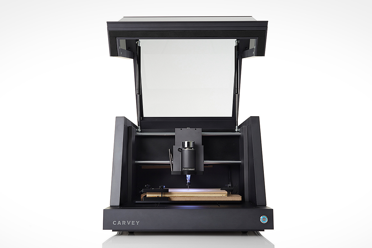 carvey，Desktop device，office equipment ，3D printing，3D carving，Engraving machine，industrial design，