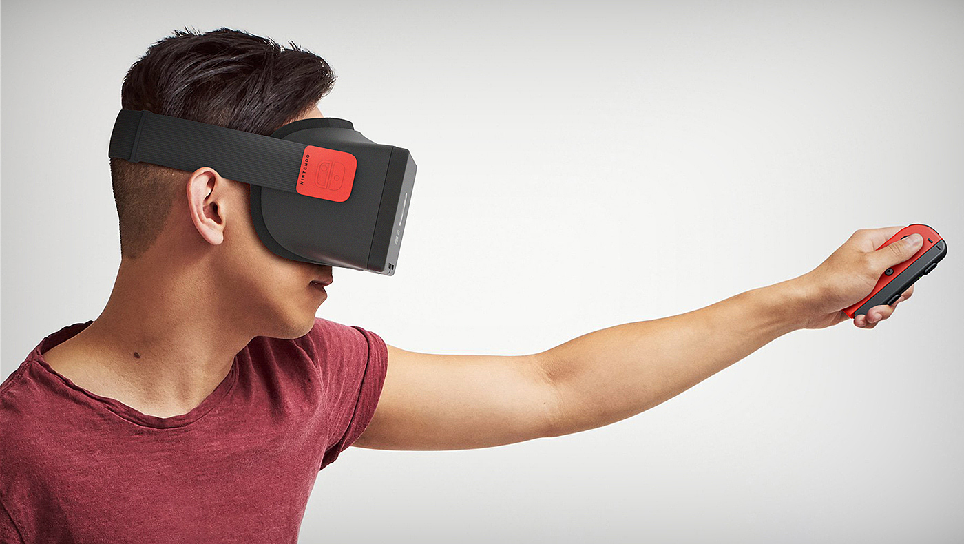 Nintendo，switch，vr，High resolution，product design，