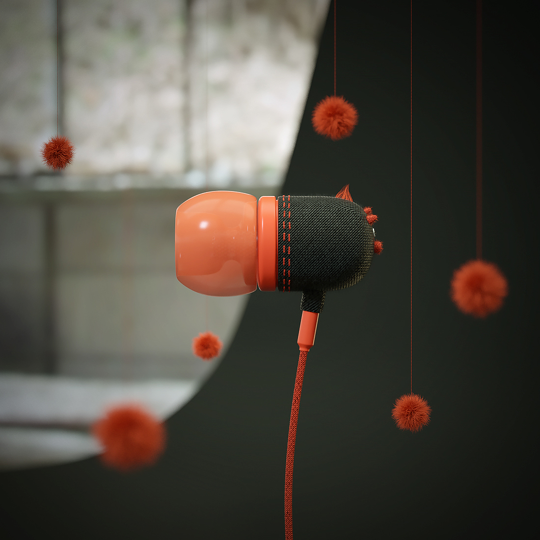 fashion，Home，lovely，animal，music，headset，