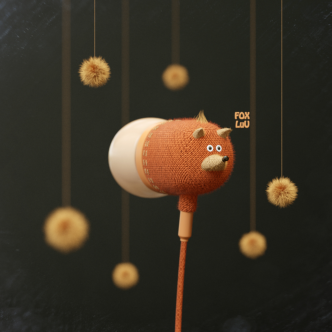 fashion，Home，lovely，animal，music，headset，